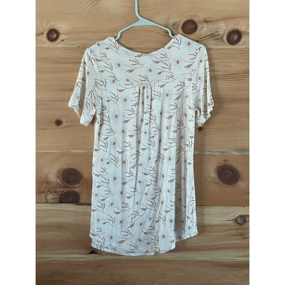 NWT! Netsmile women's daisy floral blouse. buttons. Size Large. summer - Picture 3 of 3